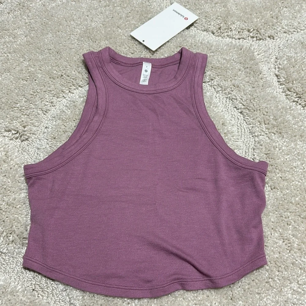 Lululemon Cropped Tank - Picture 1 of 4